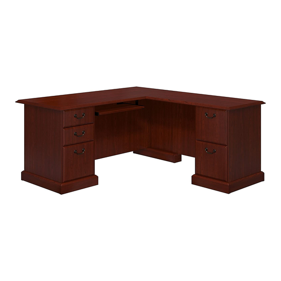 Bush Business Furniture WC65570 Desk Manuals