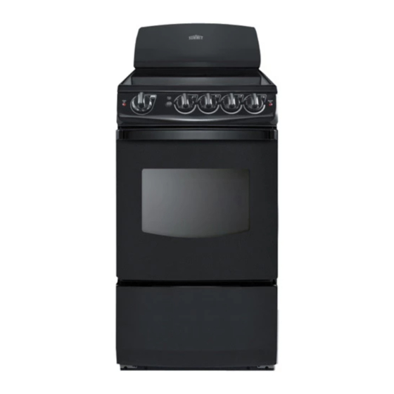 Summit REX2051WRT Owner's Manual And Installation Instructions