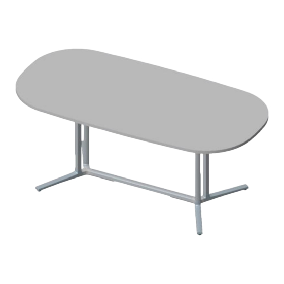 HermanMiller Everywhere Tables DTW1DG Installation Manual