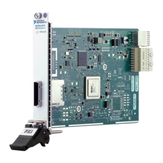 National Instruments PXIe-8374 User Manual