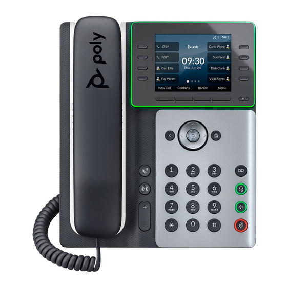 Poly Edge E Series Manual