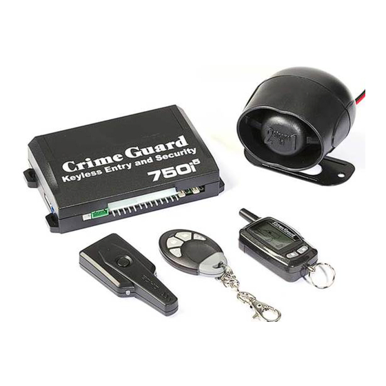 Omega Crime Guard 750i5 Operation Manual
