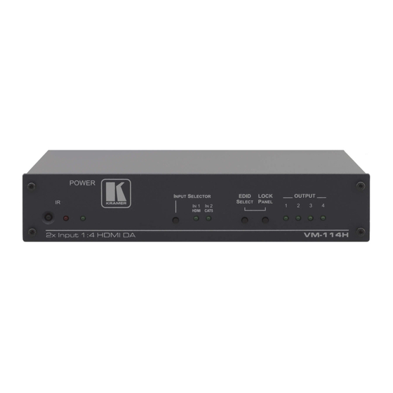 Kramer VM-114H User Manual