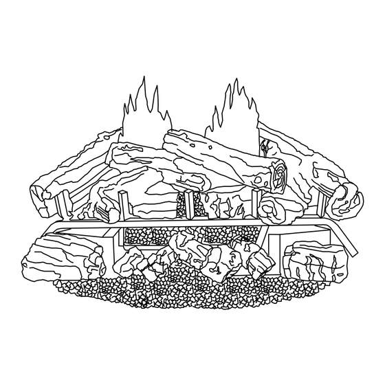 User Manuals: Hearth Sense VF18NA-2 Gas Log Set