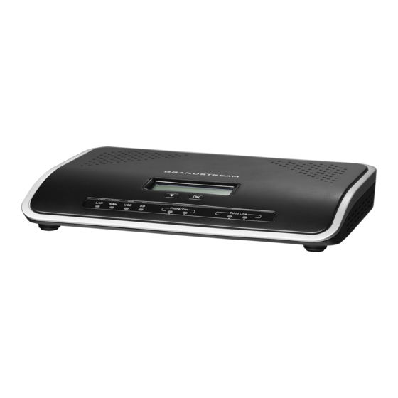 Grandstream Networks UCM6204 Quick Installation Manual