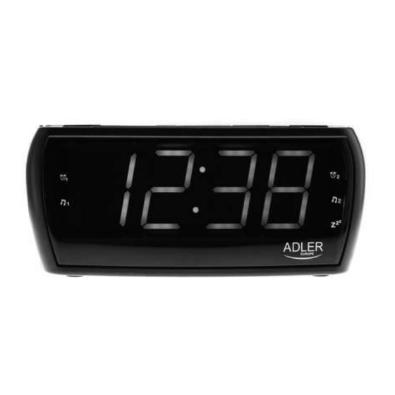 Adler Europe AD 1121 User Manual