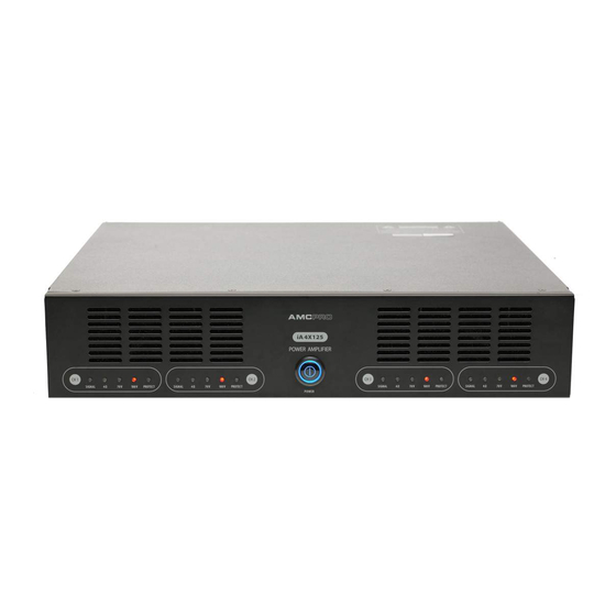 AMC iA 4X125 User Manual