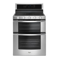 Whirlpool WGG745S0FS Installation Instructions Manual