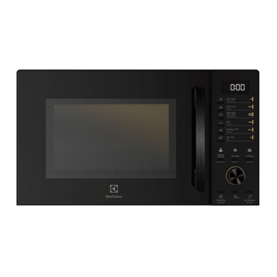 Electrolux EMG23D22SB Installation And User Manual