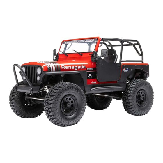 Horizon Hobby Axial SCX10 III JEEP CJ-7 Instruction Manual