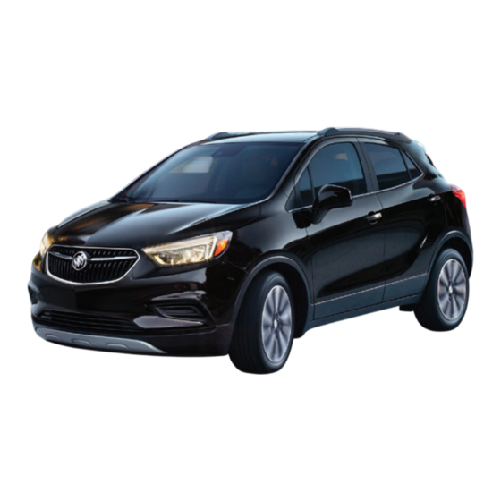 Buick ENCORE 2022 Getting To Know Manual