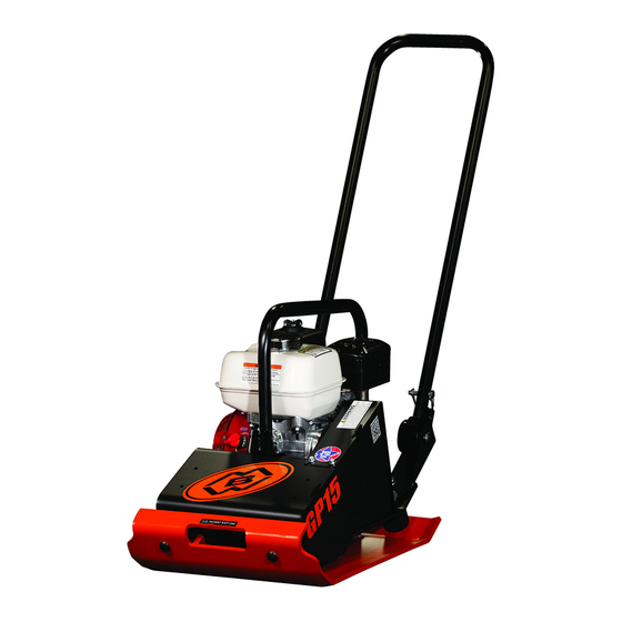 MBW 1000 Series Operator's Safety And Service Manual