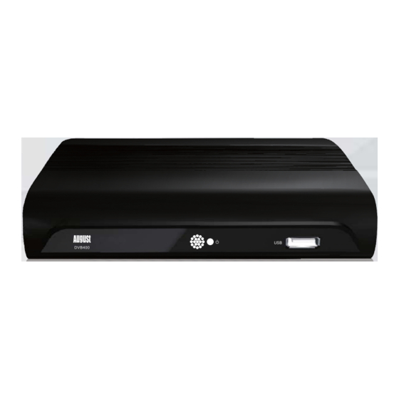 August DVB400 User Manual