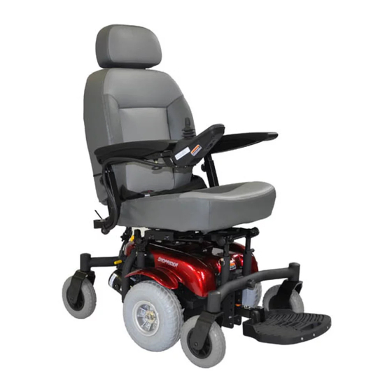 User Manuals: Shoprider Puma 10 Power Wheelchair