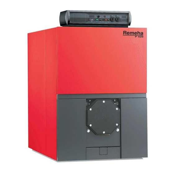 REMEHA P 420 Installation And Service Manual