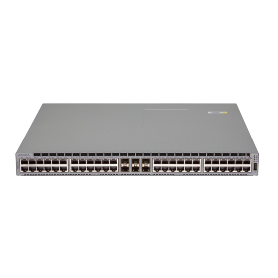 Arista 720XP Series Quick Start Manual