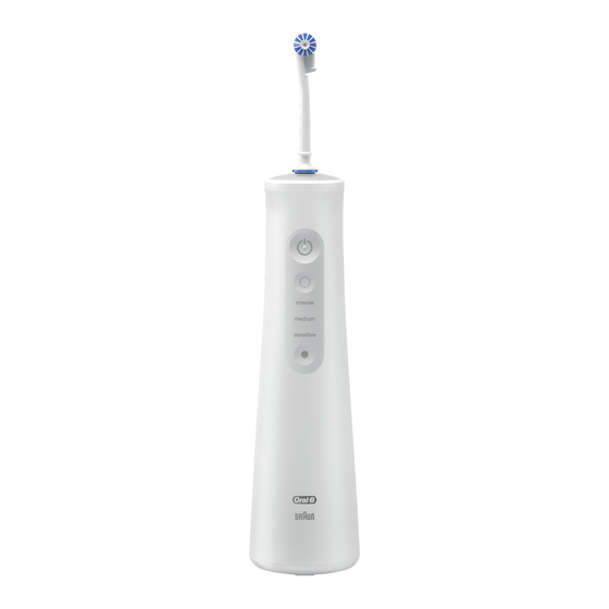 Braun Oral-B AQUA CARE WATERFLOSSER Manual