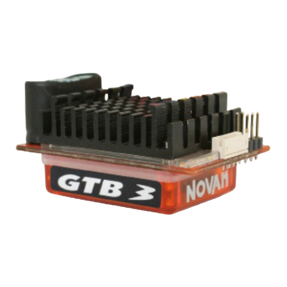 NOVAK gtb 3 Setup Manual