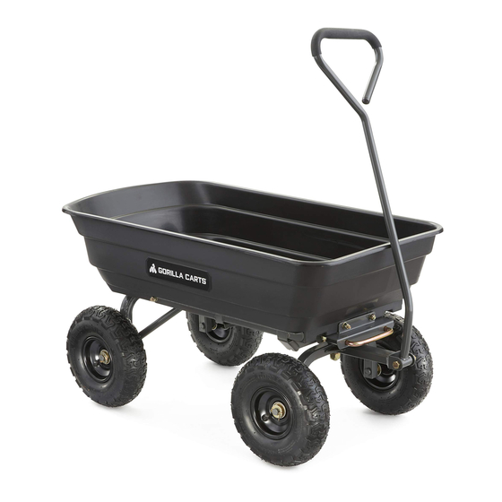 Gorilla Carts GOR4PS-AU Manual