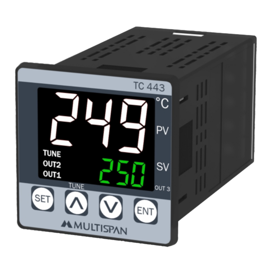 MULTISPAN TC-443 Manual