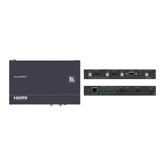 Kramer DIP-31M Quick Start Manual