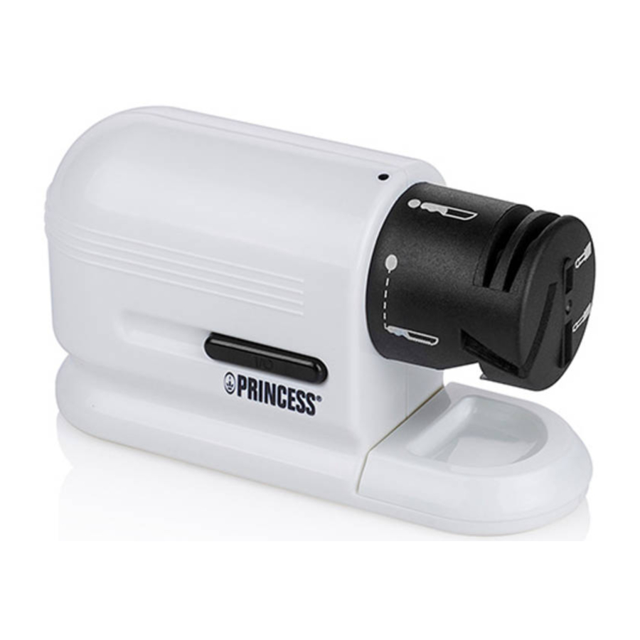 Princess Electric Multi Sharpener 492901 Manual