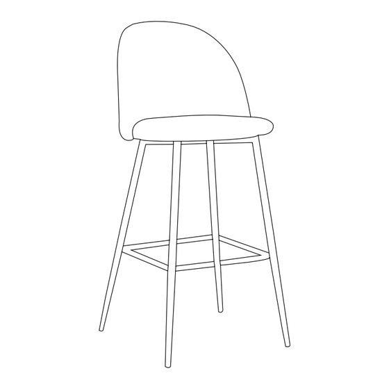 Mocka Londyn Barstool Assembly Instructions