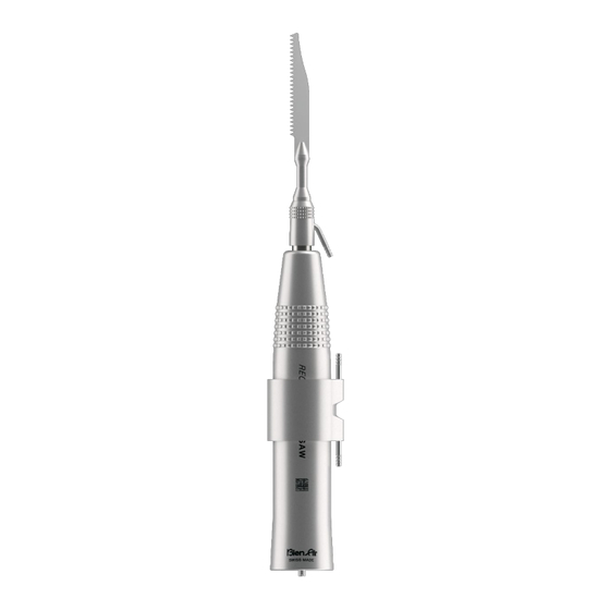 Bien Air RECIPROCATING MICROSAW Manuals
