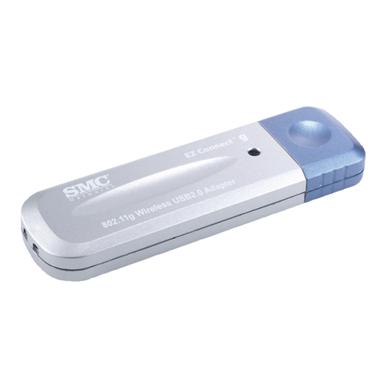 SMC Networks WUSB-G2 - FICHE TECHNIQUE Manual