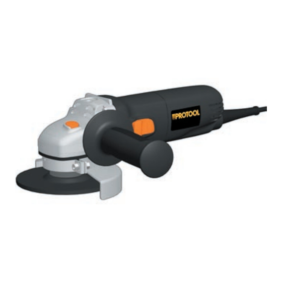 Protool AGP 125-11 D Instructions For Use Manual
