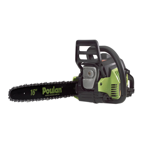 Poulan Pro P3816 Instruction Manual