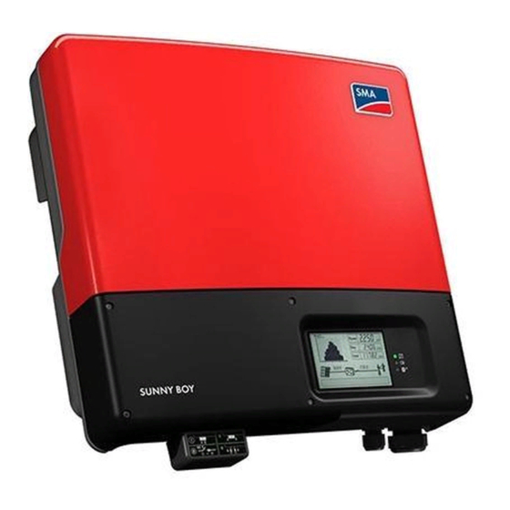 SMA SUNNY BOY 5000TL Installation Manual