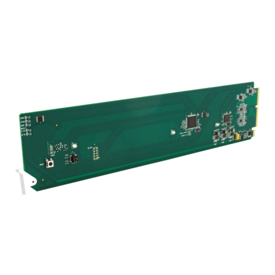 Cobalt Digital Inc 9911DA-8-BPX Product Manual