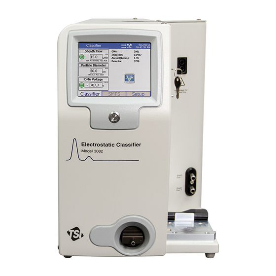 TSI Instruments 3082 Operation And Service Manual