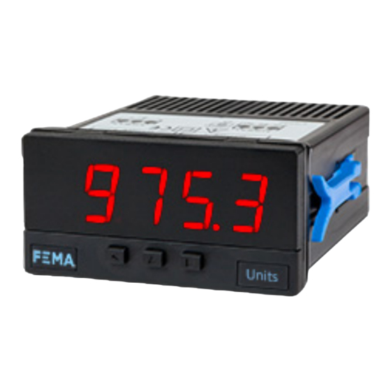 Fema Electronica S40-P Instruments Manuals