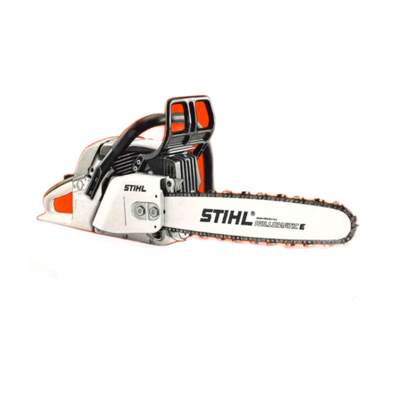 STIHL 038 INSTRUCTION MANUAL Pdf Download | ManualsLib