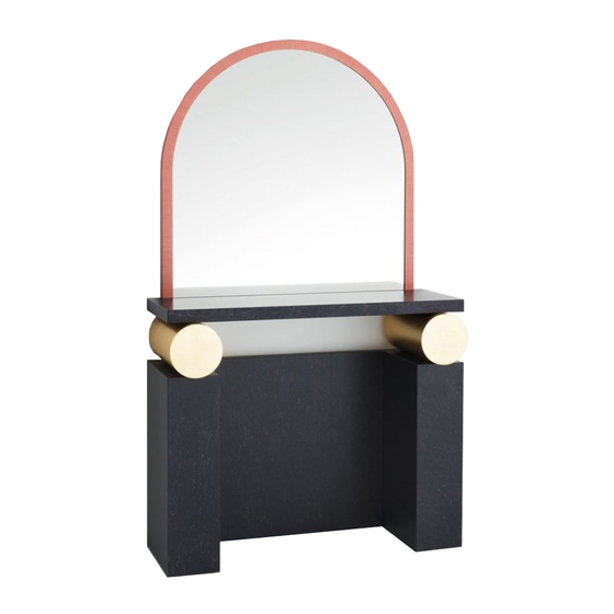 Glas Italia ETRUSCO ETR Assembling And Use Instruction