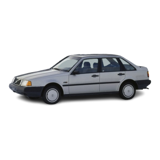 User Manuals: Volvo 440 Car Alarm System
