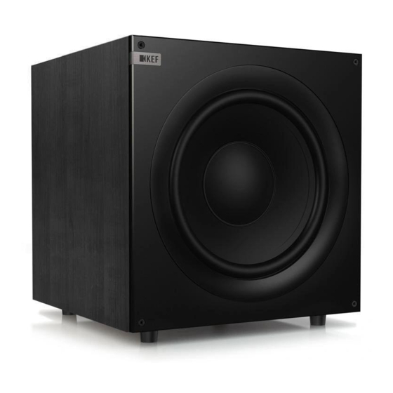 Kef Q400b Manuals | ManualsLib