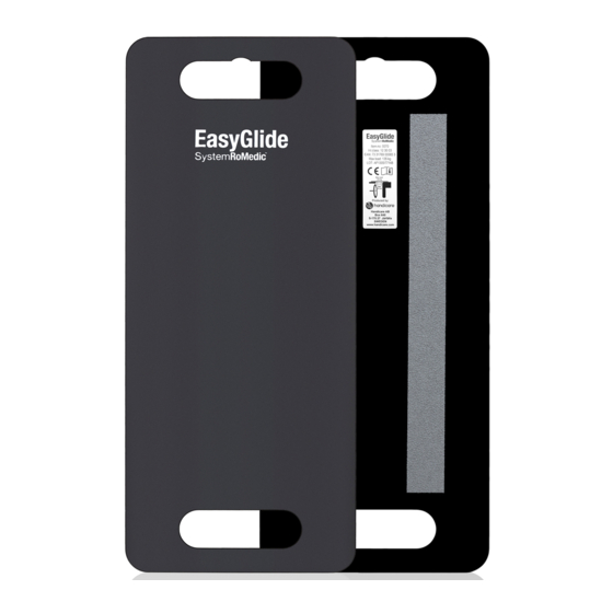 Handicare SystemRoMedic EasyGlide Series Manual