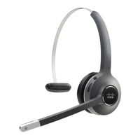 Cisco Headset 560 Series Quick Reference Manual