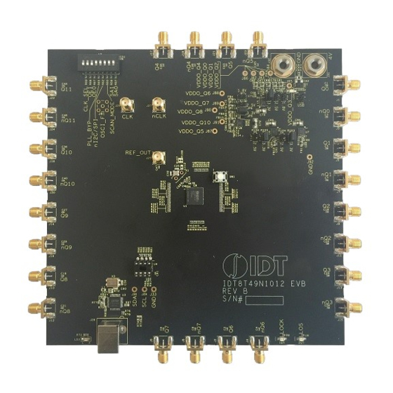 Renesas 8T49N1012 User Manual