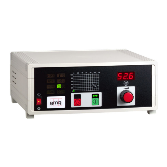 BMR SFU 0102 Manual