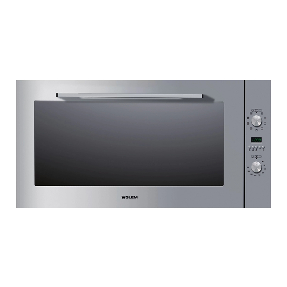 Glem FF90MIX Instructions For Use, Maintenance And Installation Manual