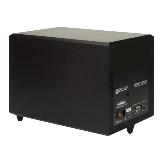 Ecler AUDEOSB110P User Manual