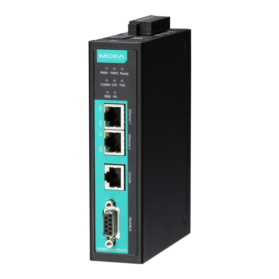 Moxa Technologies MGate 5102-PBM-PN-T User Manual