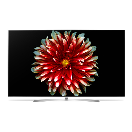 LG OLED65B7D.AEU Manual