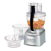 Cuisinart FP-14BK - Elite Food Processor Instruction Booklet