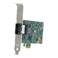Allied Telesis AT-2711FX/ST Installation And User Manual