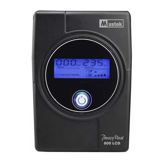 Mustek Power Must600 User Manual
